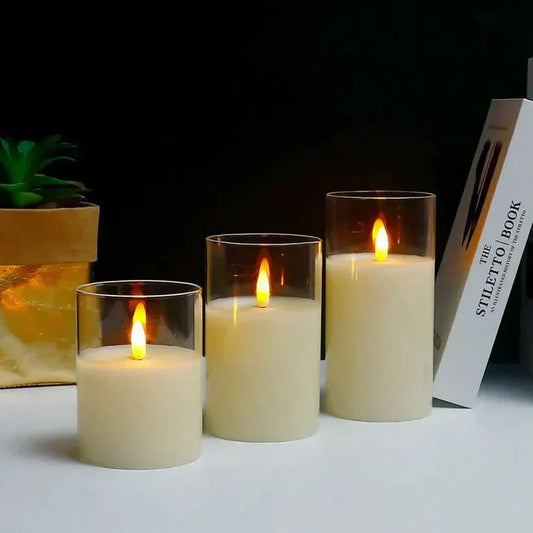 Norvo | SAFEGLOW CANDLES – Oppladbare LED-lys for en trygg og stemningsfull atmosfære hjemme