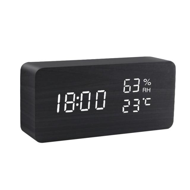 Norvo | Tre Minimalistisk LED Vekkerklokke
