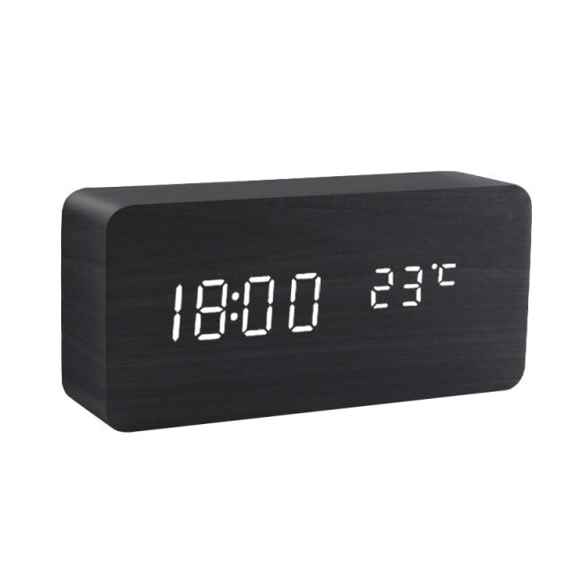 Norvo | Tre Minimalistisk LED Vekkerklokke