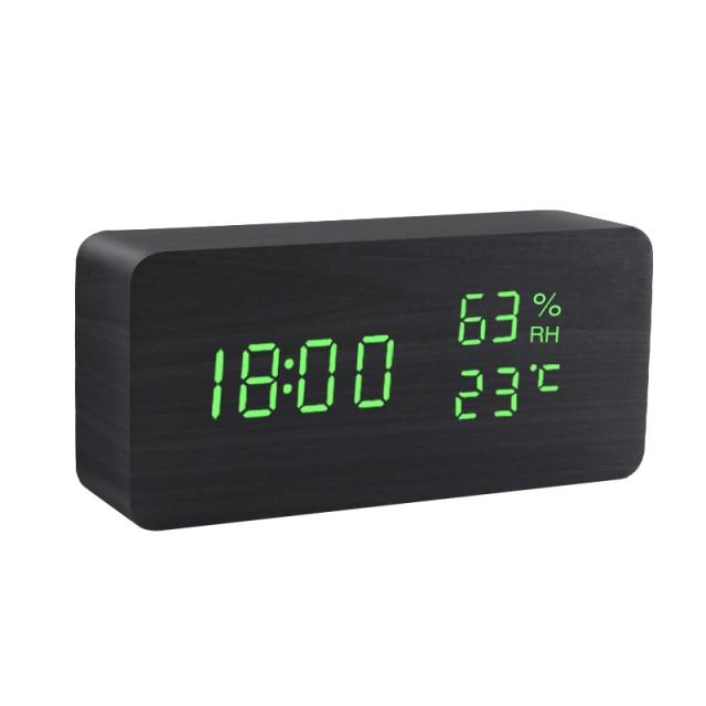 Norvo | Tre Minimalistisk LED Vekkerklokke