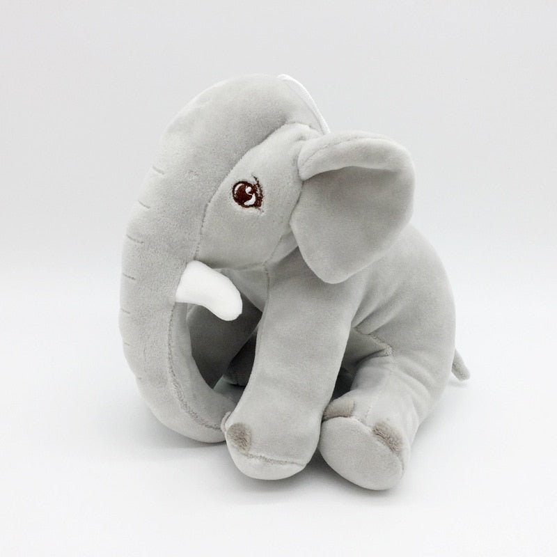 Norvo | Trunklet Joy – Myk Mini Elefant med Sugekopp – Baby Sanseleketøy for Komfort og Lek