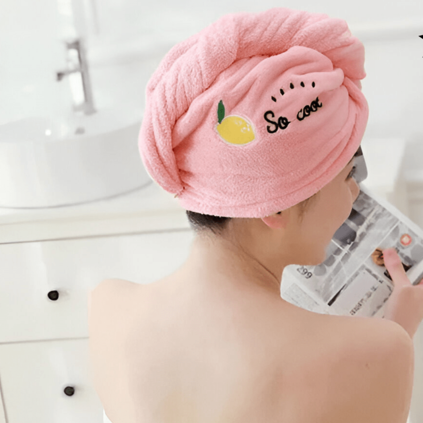 Norvo | Mikrofiber Håndkle for Hårføning for Alle Hårtyper