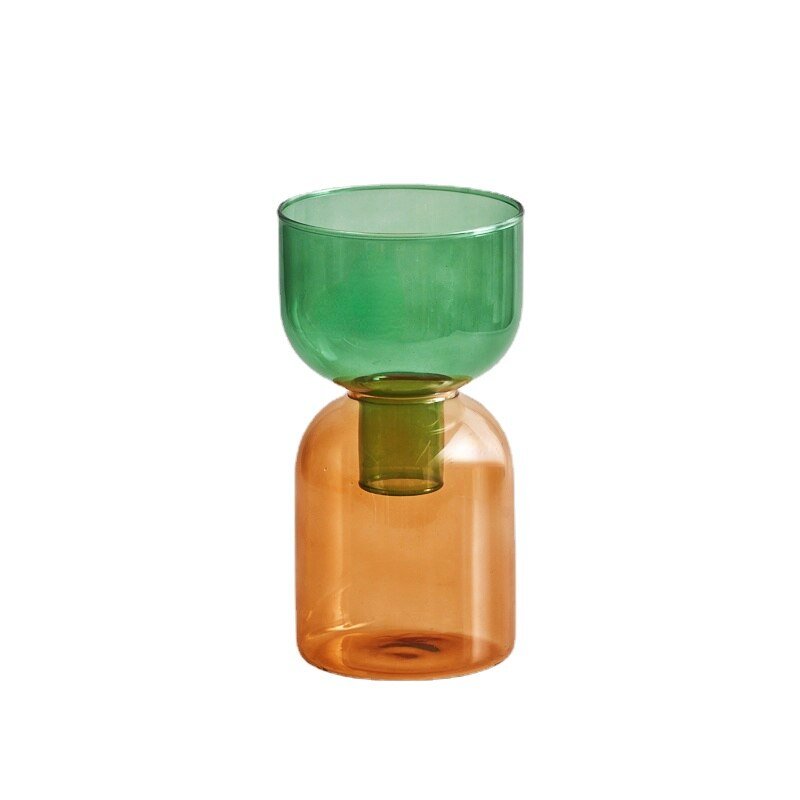 Norvo | To-delt mini bud vase terrarium sett