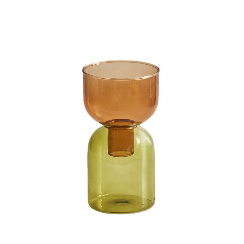 Norvo | To-delt mini bud vase terrarium sett