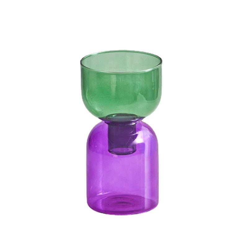 Norvo | To-delt mini bud vase terrarium sett