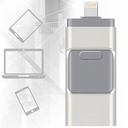 Norvo | USB-minne for iPhone og Android - 128GB høyhastighetslagring for bilder, videoer og filoverføring
