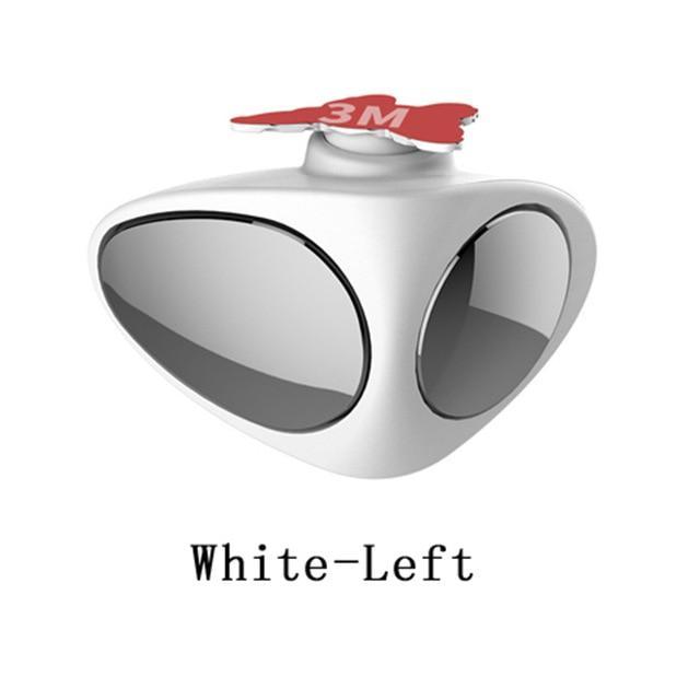 Norvo | Bil Speil Stor Syn Bakre View Hjelpe Revers Blind Sone Vidvinkel Speil 360 Rotasjon Justerbar Dobbel Linse Coach Speil