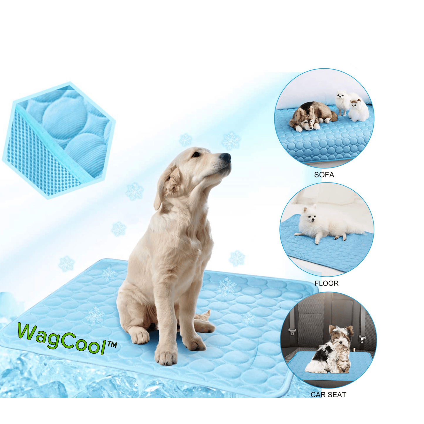 Norvo | Kjølende Hundematte - Coolpet Mat