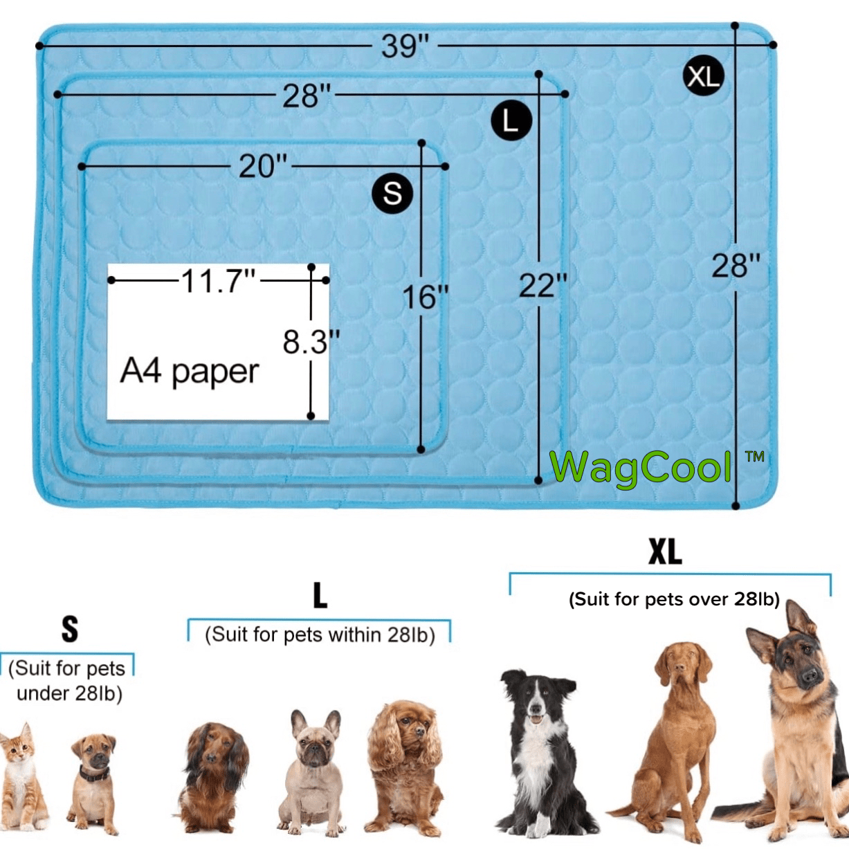 Norvo | Kjølende Hundematte - Coolpet Mat