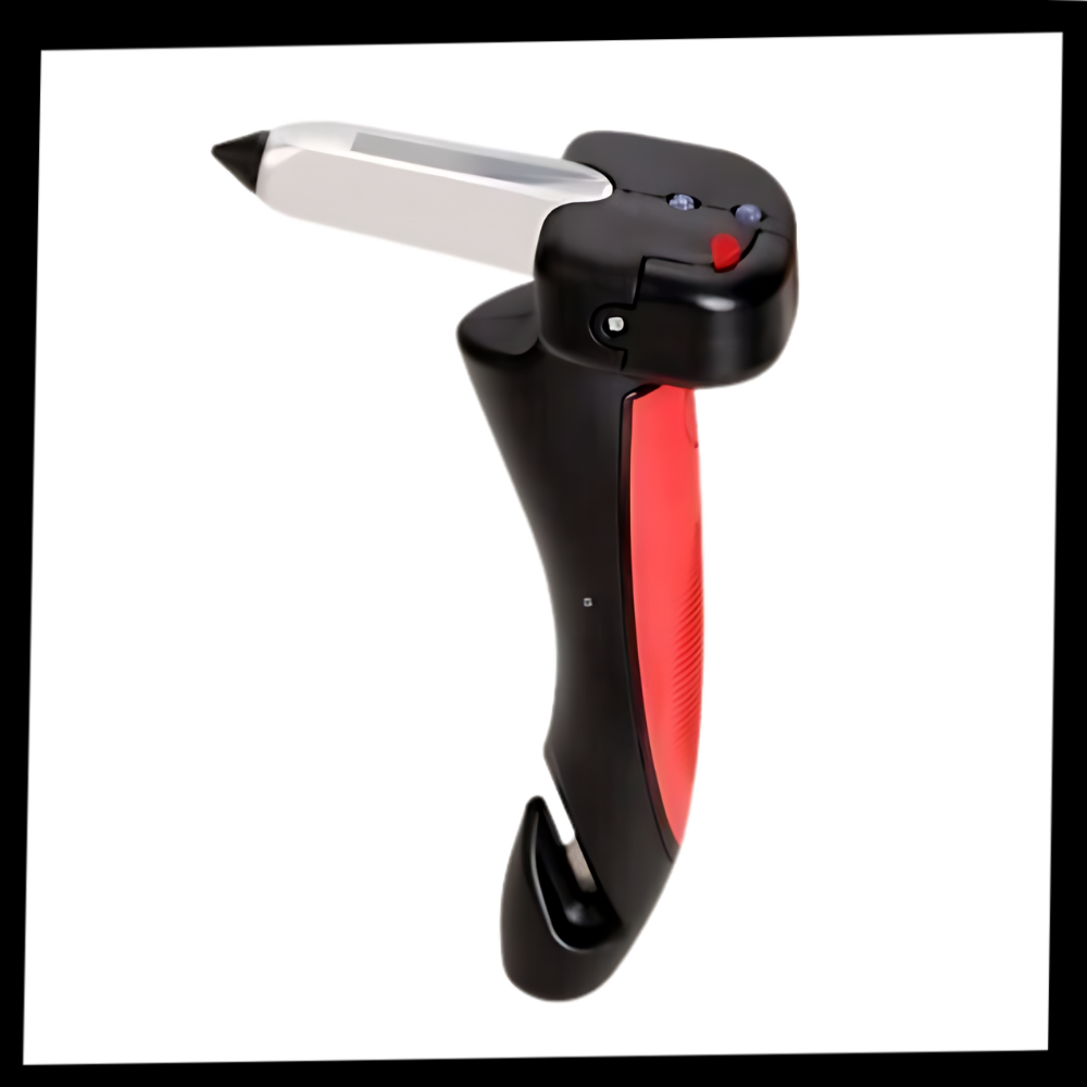 Allsidig sikkerhetshammer for bil