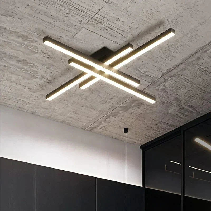 Norvo | Moderne LED Taklampe | Energi Effektiv, Myk Belysning & Tilgjengelig i 30/40/50cm for Soverom og Stue