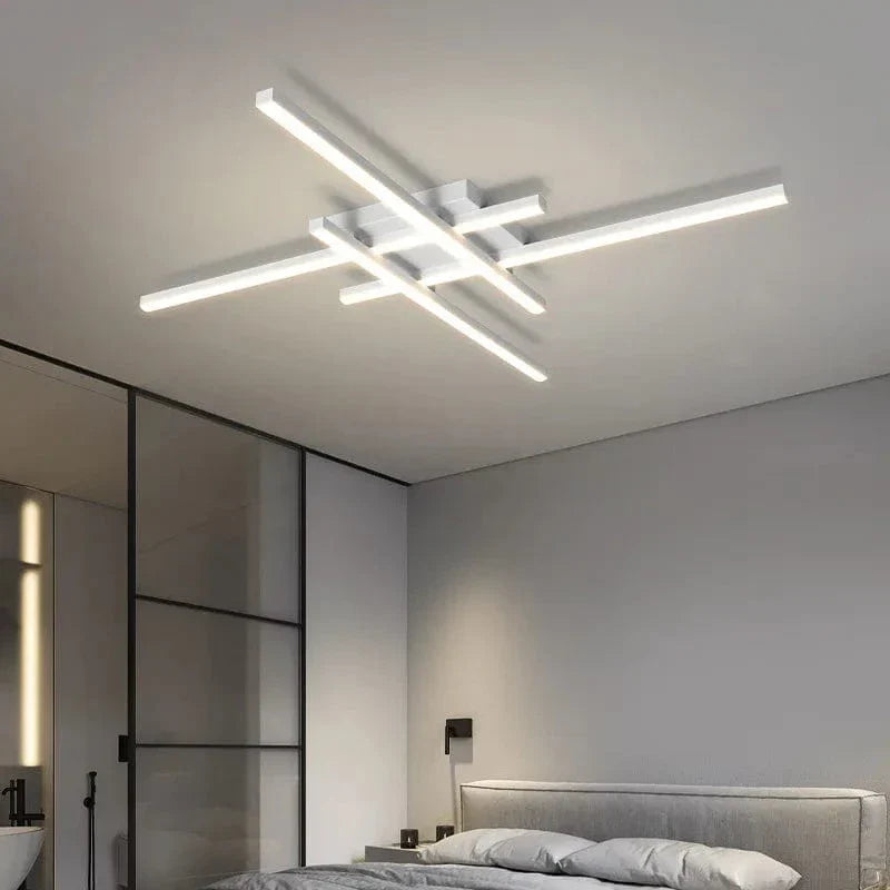 Norvo | Moderne LED Taklampe | Energi Effektiv, Myk Belysning & Tilgjengelig i 30/40/50cm for Soverom og Stue