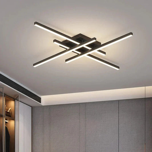 Norvo | Moderne LED Taklampe | Energi Effektiv, Myk Belysning & Tilgjengelig i 30/40/50cm for Soverom og Stue