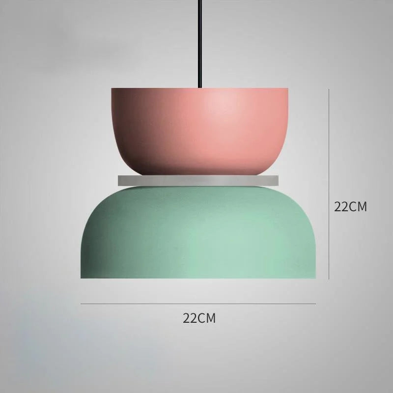 Norvo | Skandinavisk Eleganse Tå med Aurora Macaron Pendellampe