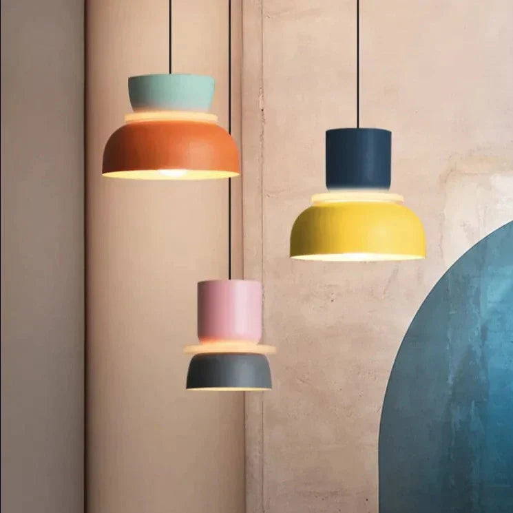 Norvo | Skandinavisk Eleganse Tå med Aurora Macaron Pendellampe