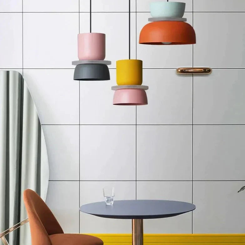 Norvo | Skandinavisk Eleganse Tå med Aurora Macaron Pendellampe