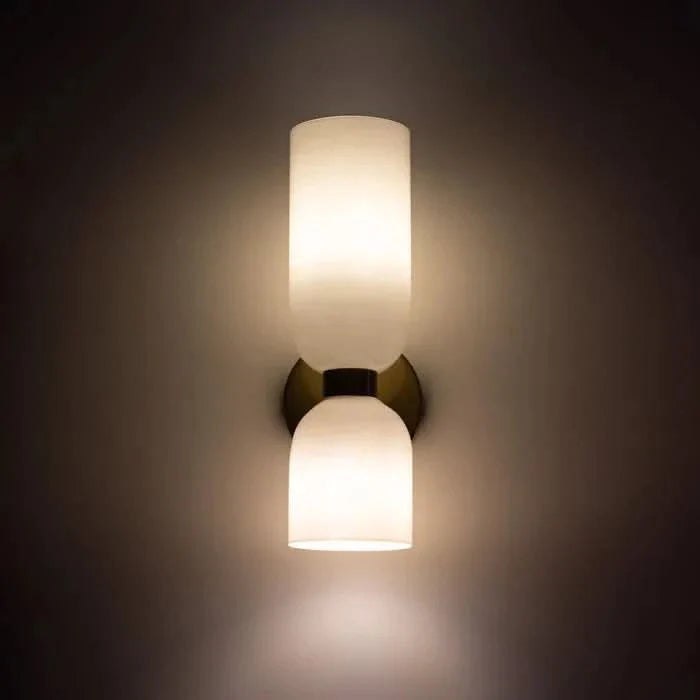 Norvo | Moderne Dobbel Glassvegglys