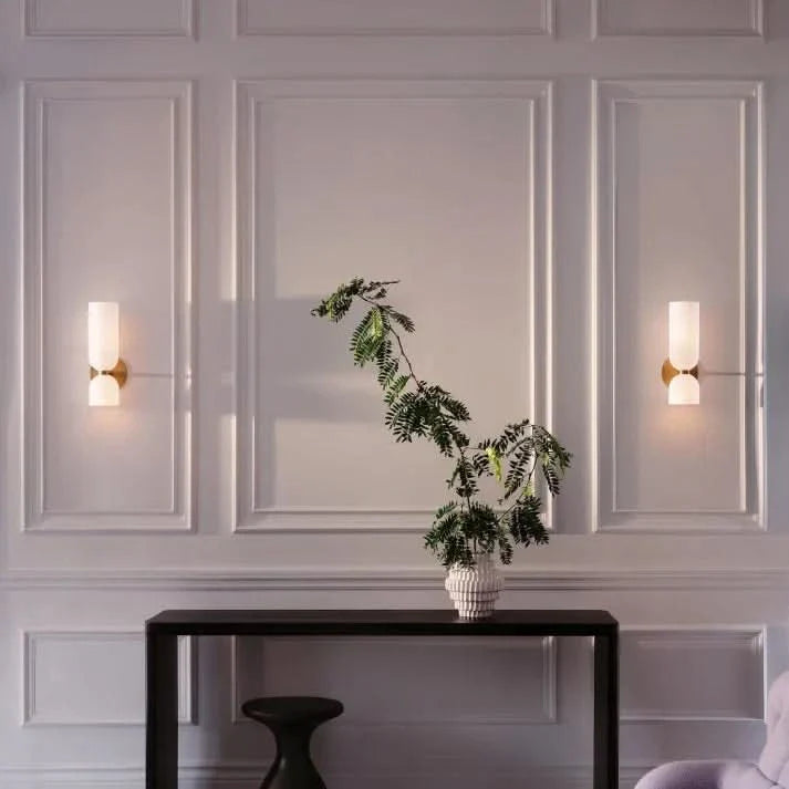 Norvo | Moderne Dobbel Glassvegglys