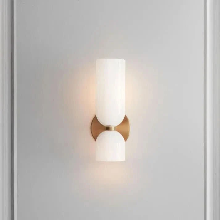 Norvo | Moderne Dobbel Glassvegglys
