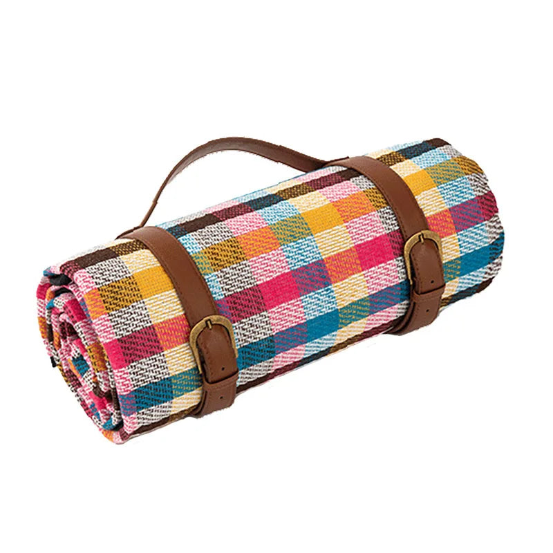 Norvo | Vanntett piknikteppe – Sammenleggbart utendørs matte for camping, strand og hage (150x200 cm)