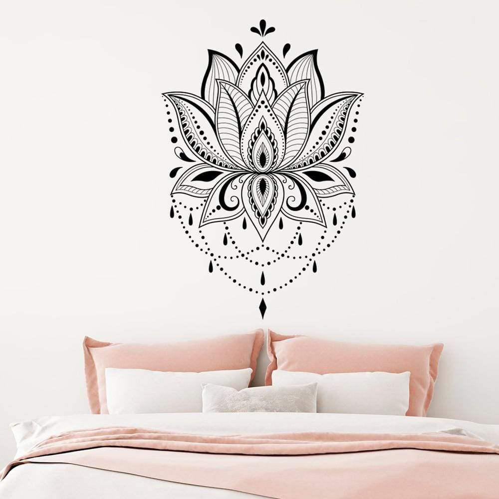 Norvo | Lotus Mandala Veggklistremerke