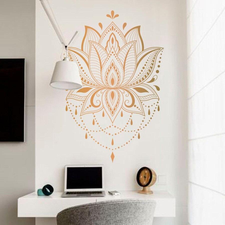 Norvo | Lotus Mandala Veggklistremerke
