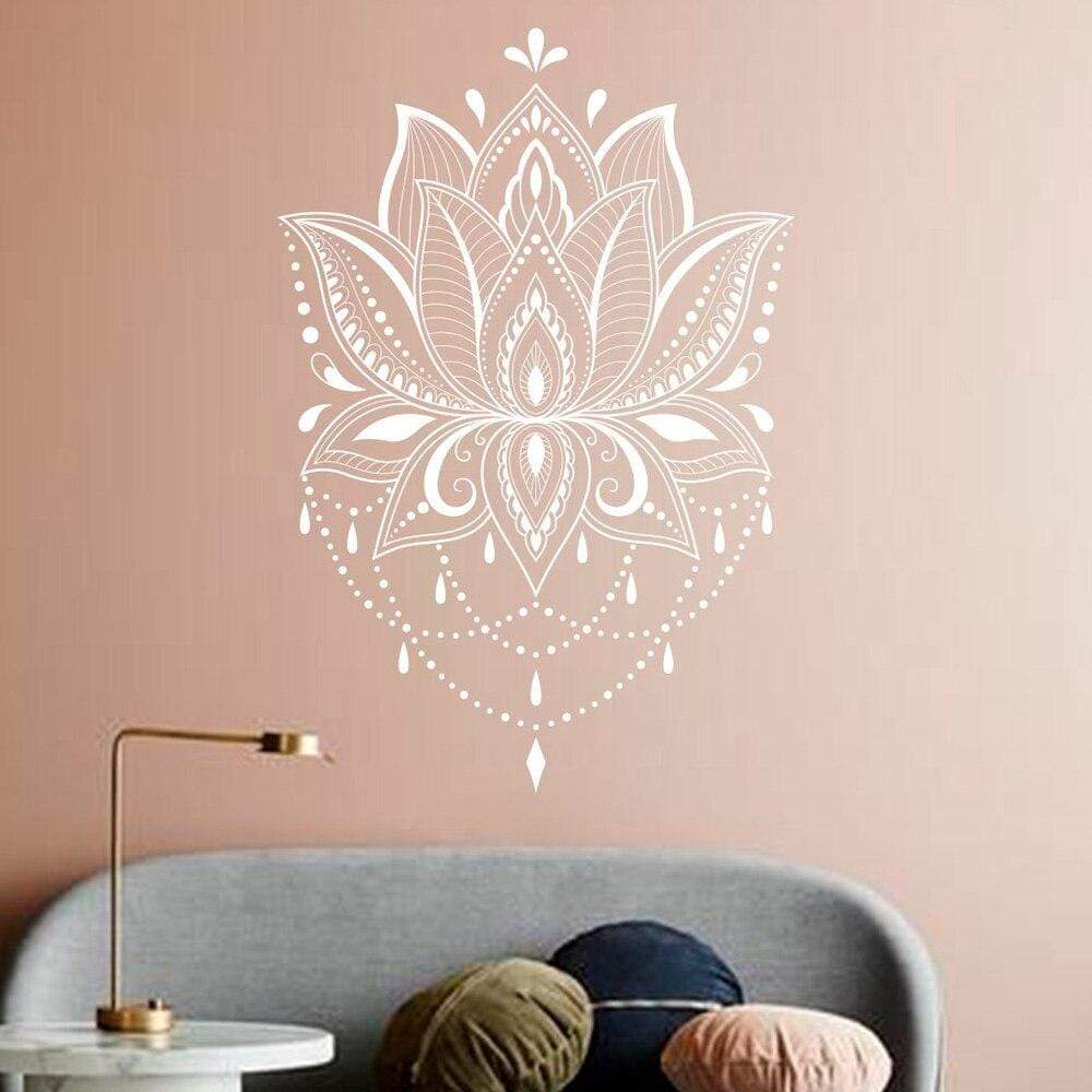 Norvo | Lotus Mandala Veggklistremerke