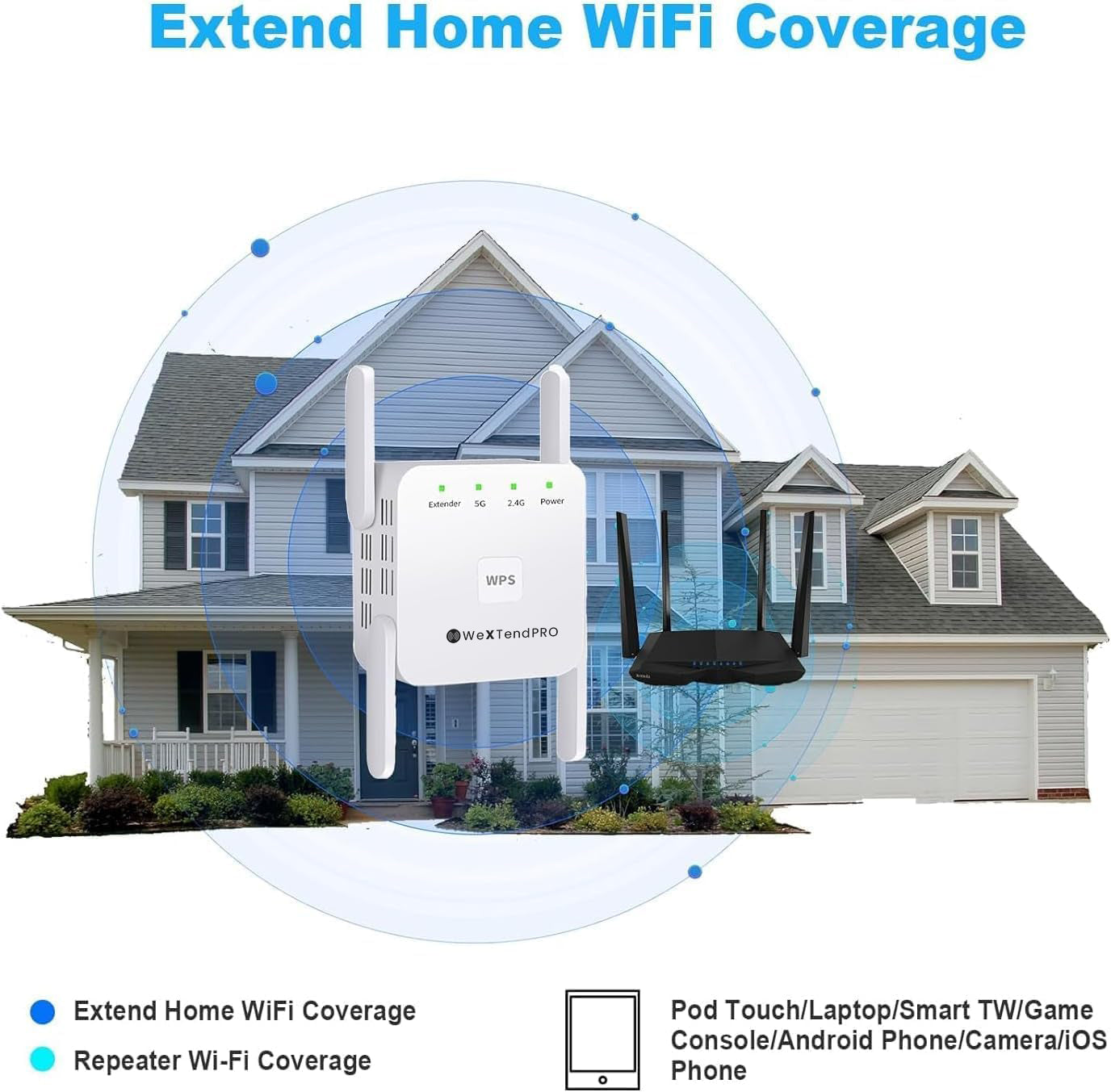 Norvo | 5G WiFi Booster – Beste WiFi-forlenger for raskere, sterkere tilkobling i Storbritannia