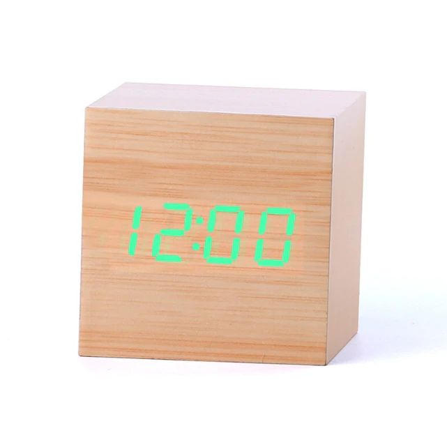 Norvo | Digital Clock Cube i moderne tredesign