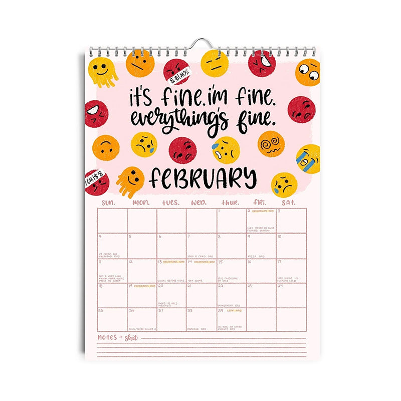 Norvo | HER GÅR VI IGJEN FAEN 2025 KALENDAR