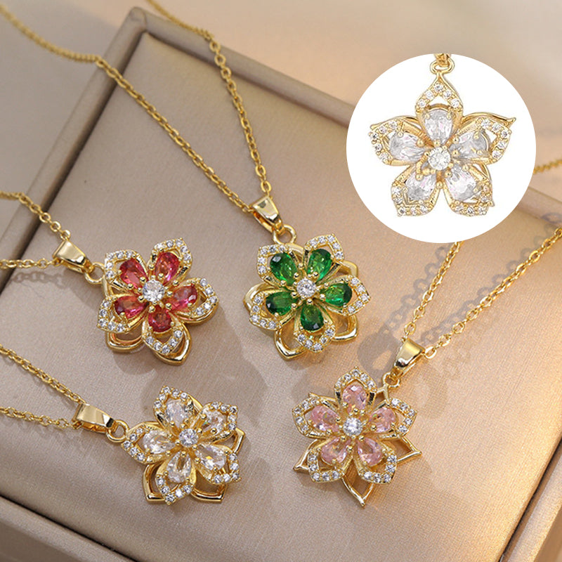 Norvo | Rotating Bauhinia Necklace