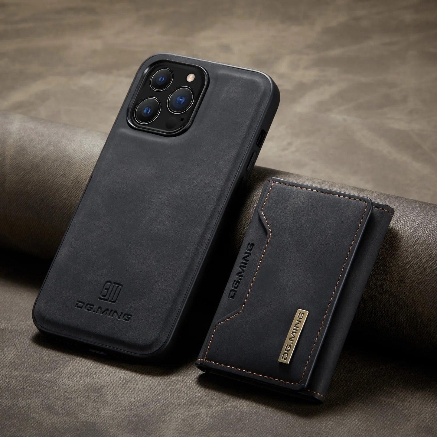 Norvo | 2 i 1 avtakbar skinnlommebokdeksel for iPhone