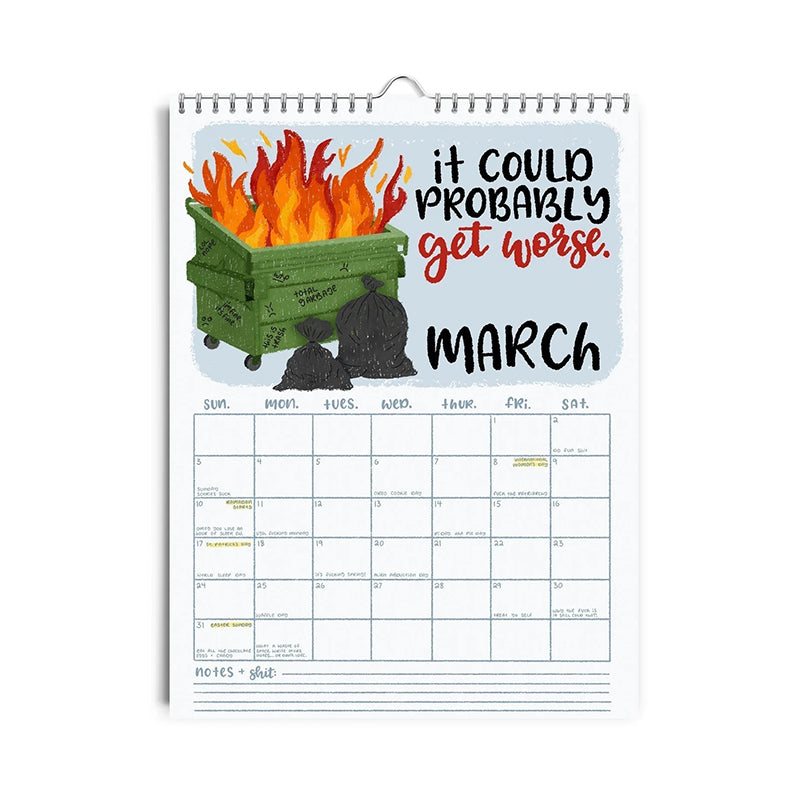 Norvo | HER GÅR VI IGJEN FAEN 2025 KALENDAR