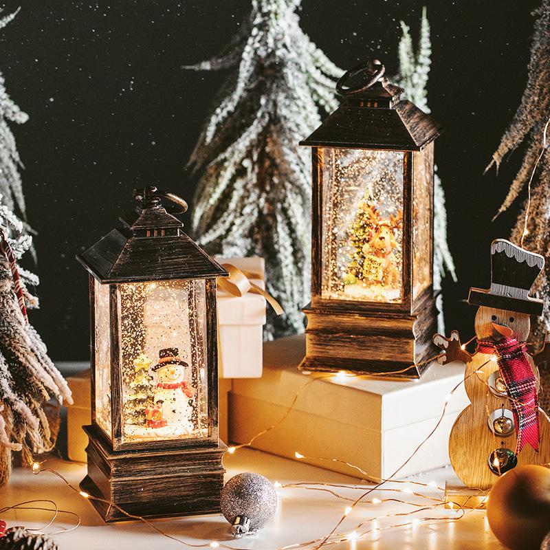 Norvo | Farge LED julekrystall lys