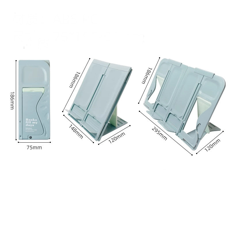 Norvo | Sammenleggbart ensfarget bærbart skrivebord lesestativ