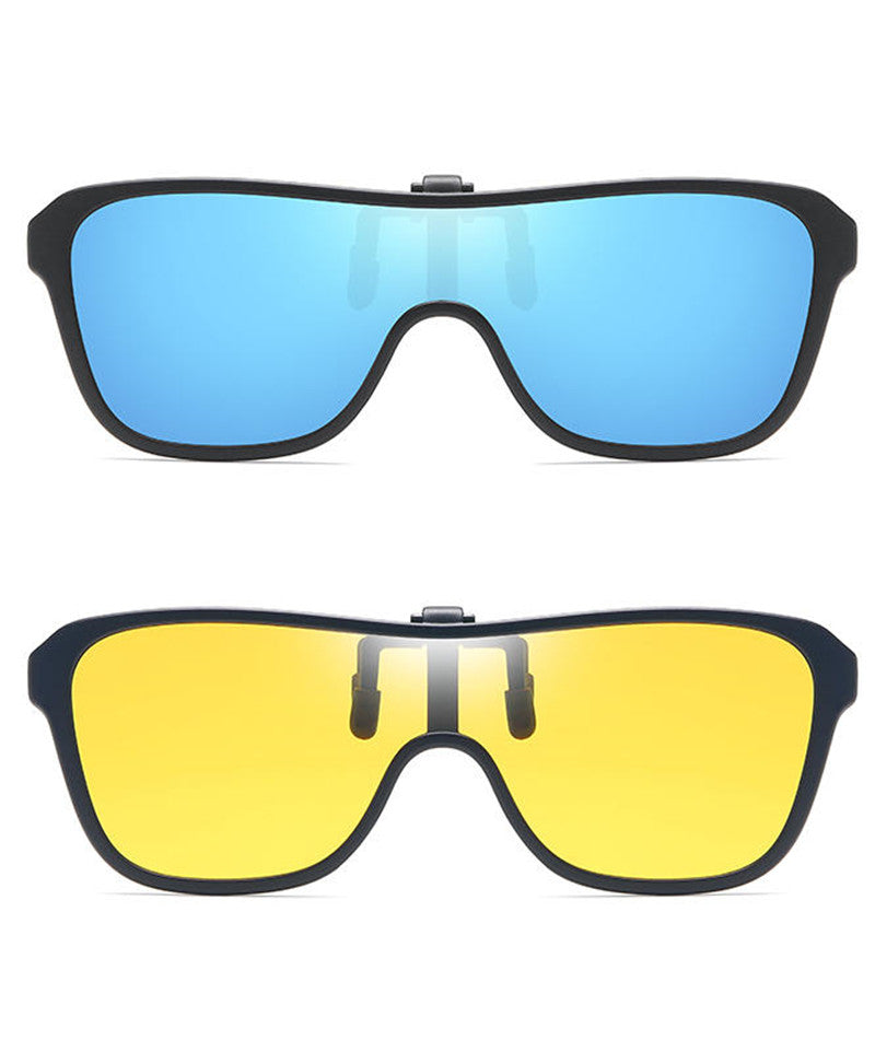 Norvo | Integrert Nærsynthets Briller Clip-On For Dag Og Natt