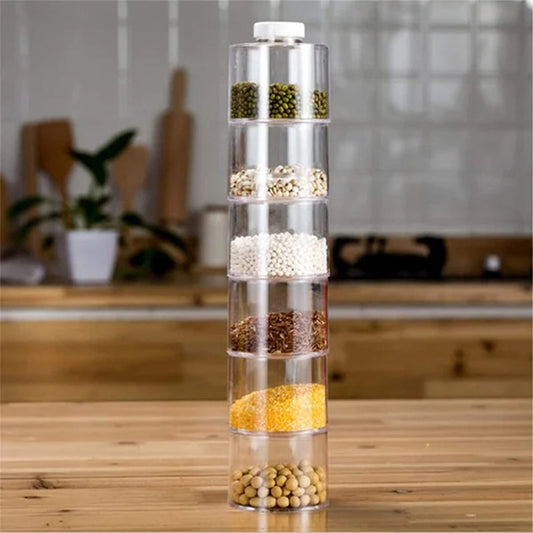 Norvo | Transparent krydderglass sett (6 STYKK/SETT)