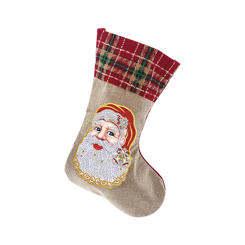 Norvo | Diamantmaling Xmas Rhinestone Sokke Broderi Mosaikk Gavepose