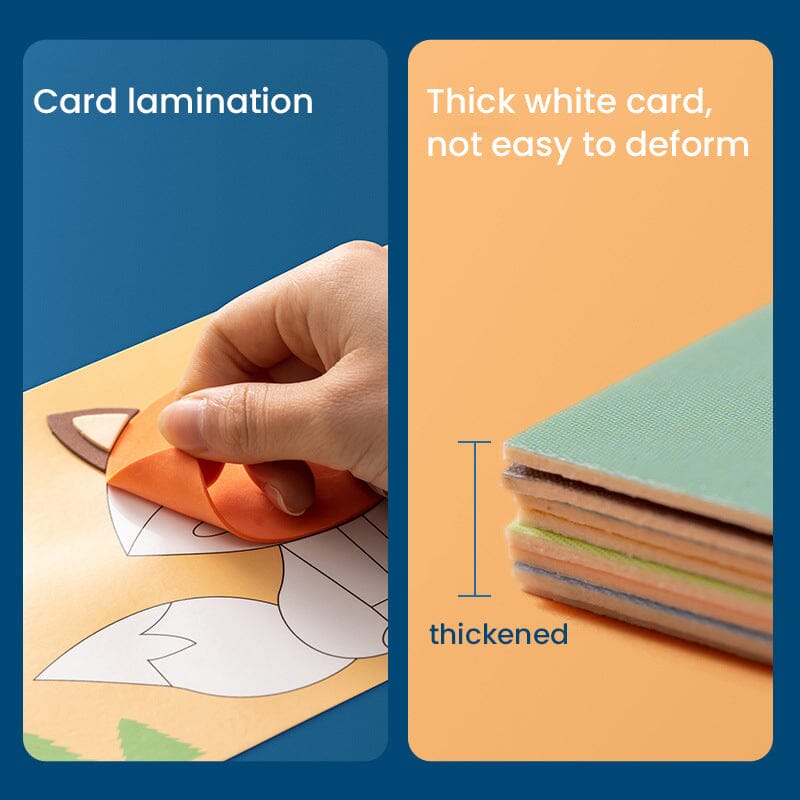 Norvo | DIY Barn Dyr Håndlagde Klistremerker