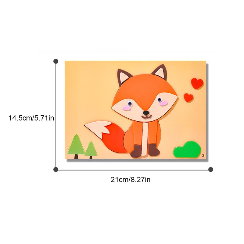 Norvo | DIY Barn Dyr Håndlagde Klistremerker