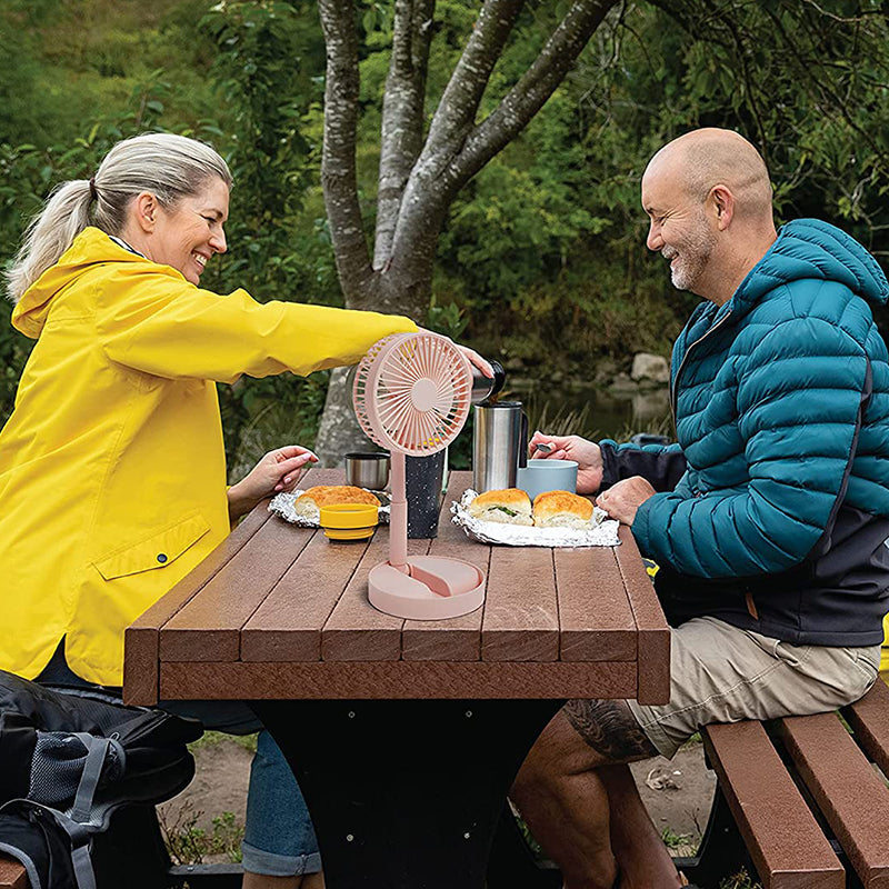 Norvo | H høyderegulerbar, oppladbar teleskopisk ståvifte