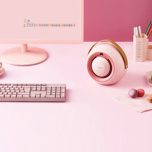 Norvo | Bærbar Desktop 3-i-1 Varmer, Håndvarmer & Luftfukter, med Justerbar Vind, Fint Spray & Flere Sikkerhetsbeskyttelser, for Hjem & Kontor