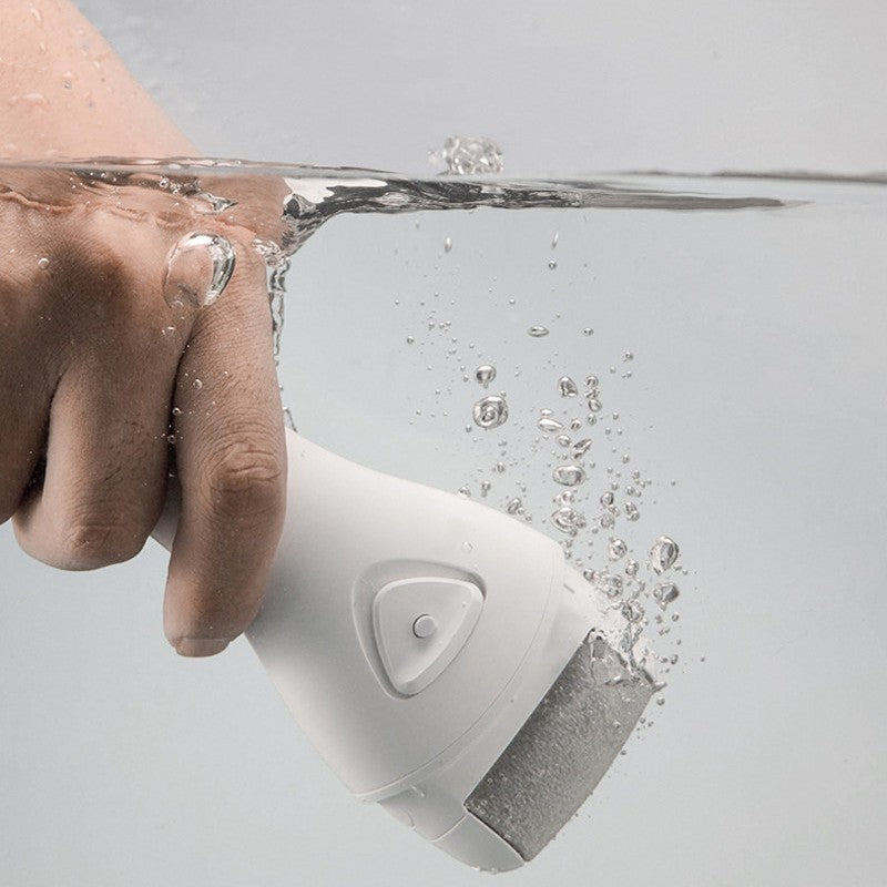 Norvo | Oppladbar Vanntett Elektrisk Fotfil, med 2 Hastigheter, LED-Lys og Erstatningsvalser