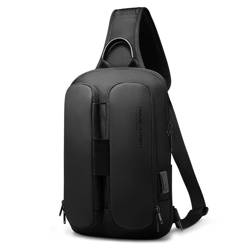 Norvo | Bærbar Kjøle Sling Bag, med Stor Kapasitet, Vanntett Materiale & Tyverisikre Lommer, for Reiser, Arbeid & Mer