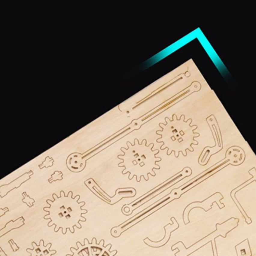 Norvo | 3D DIY Musikk Tre Puslespill Himmelhjul, for Voksne og Tenåringer