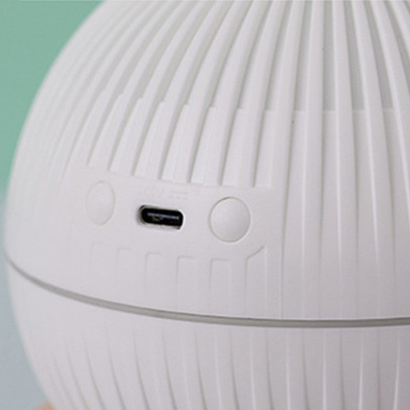 Norvo | USB Stille Skrivebordsluftfukter, med Stort Vannbeholder, Justerbart Lys & Damputslipp, for Hjem & Kontor