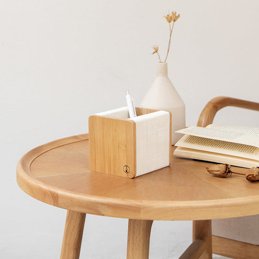 Norvo | Utvidbar skrivebordspennholder, med akordeonstruktur, stort lagringsrom og minimalistisk design, for hjem og kontor