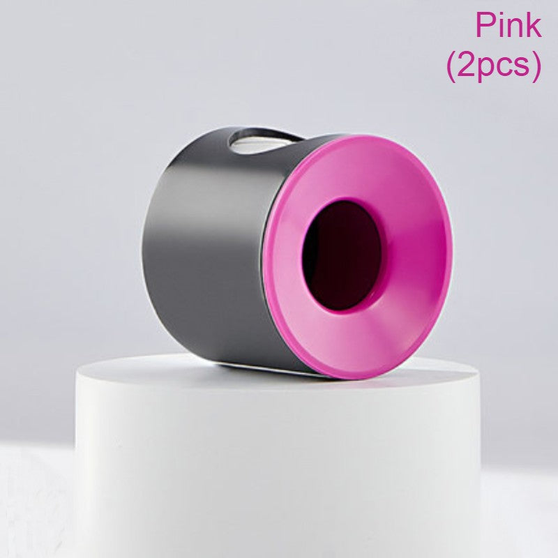 Norvo | Stilig Veggmontert Tannbørsteholder, med Minimalistisk Design, Turbine Konveksjonsventilasjon & Anti-skli Silikon, for Elektriske/Vanlige Tannbørster, Voksne & Barn (2 Pakker)