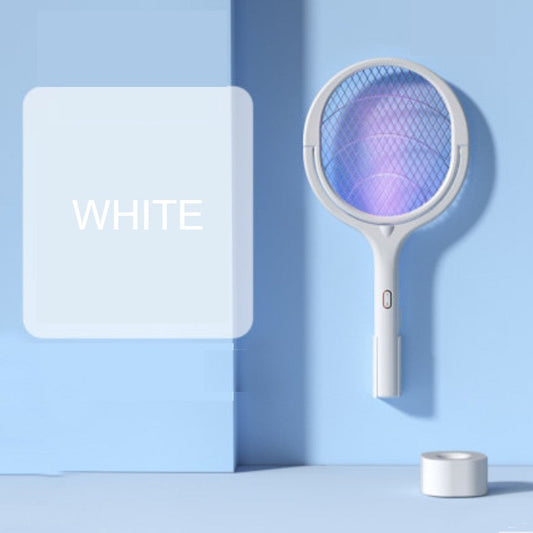 Norvo | 5-i-1 Elektrisk Myggdreper Fluesmekker. med 90¬∞ Rotasjon Design & Mygg Lysfelle, for Mygg, Fluer, Insekter & Mer