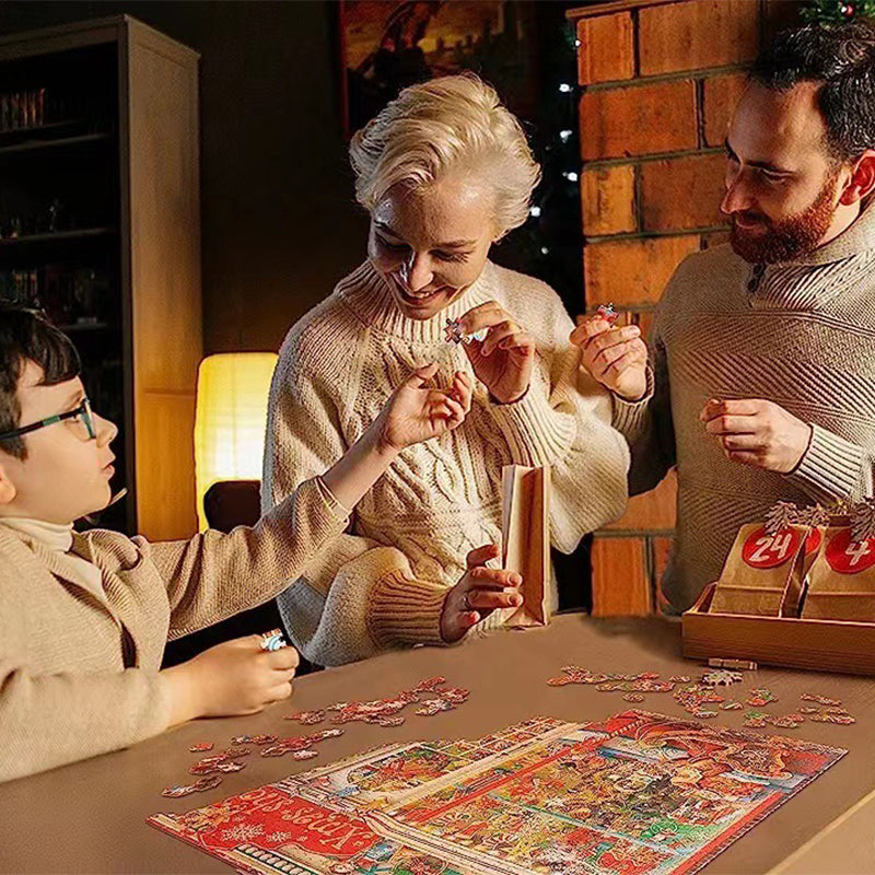 Norvo | Julepuslespill Adventskalender - Julegave